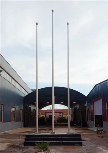 學(xué)校旗桿工程案例